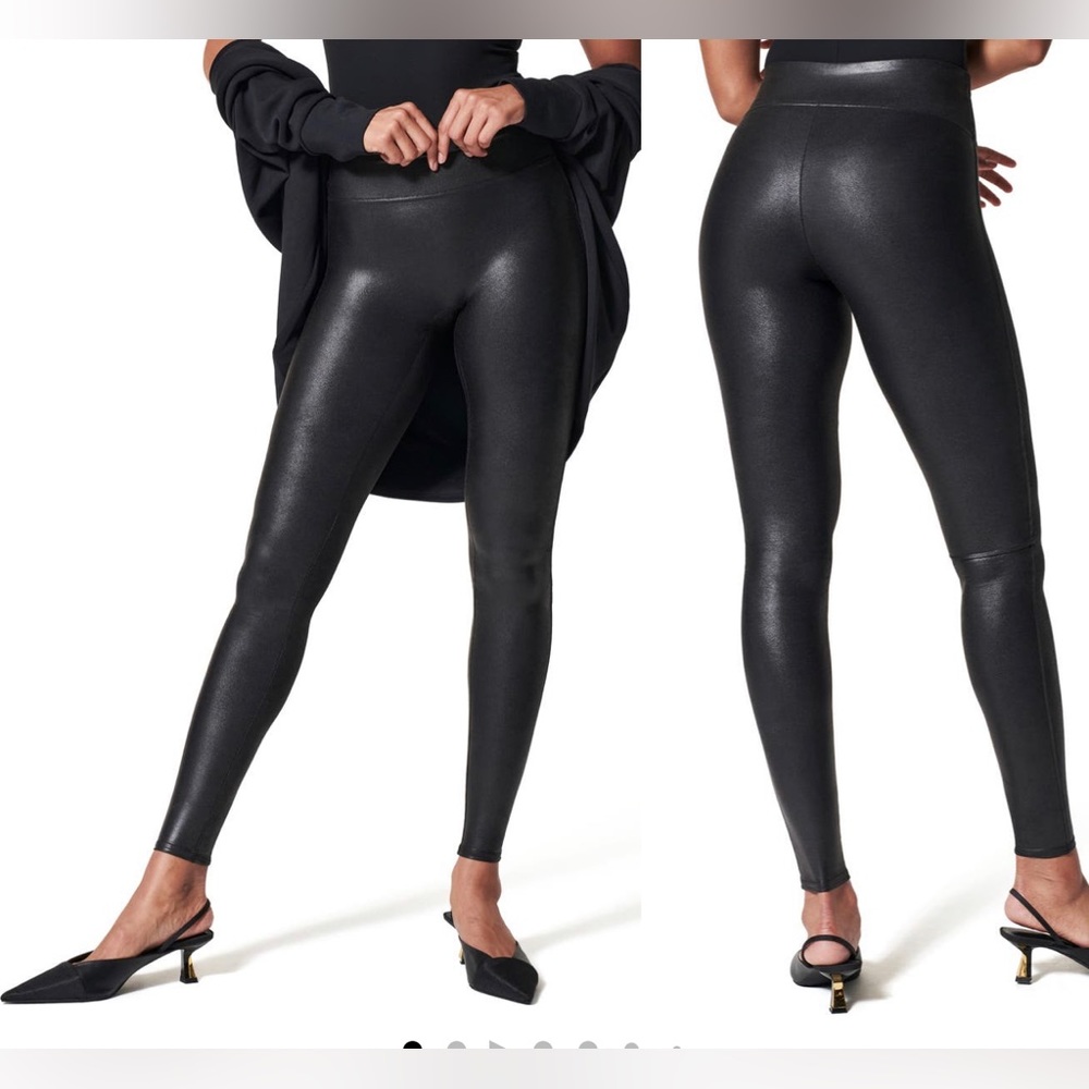 SPANX Faux Leather Leggings. 2021